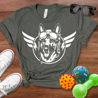 Pilot Shepherd Shirt - The Pawsitive Initiative