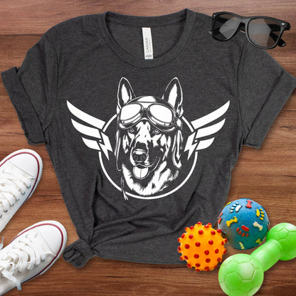 Pilot Shepherd Shirt - The Pawsitive Initiative