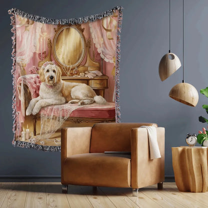 Pink Lady Goldendoodle Blanket - The Pawsitive Initiative
