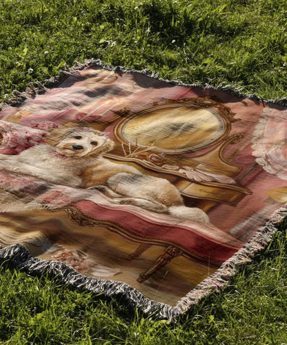 Pink Lady Goldendoodle Blanket - The Pawsitive Initiative