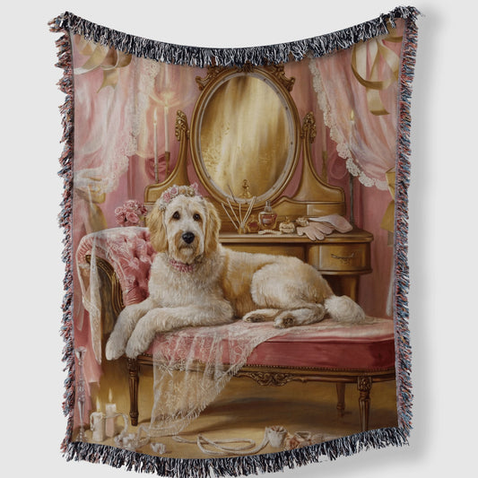 Pink Lady Goldendoodle Blanket - The Pawsitive Initiative