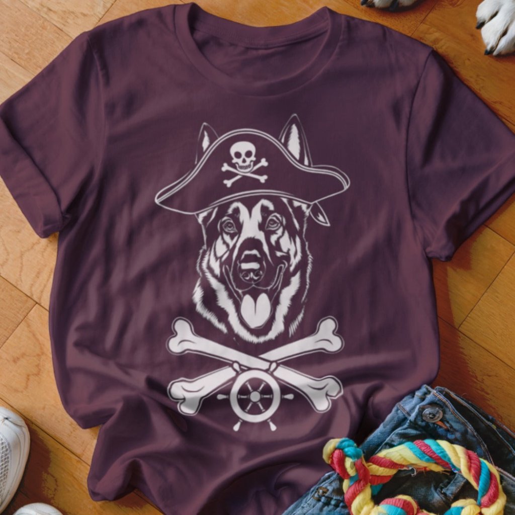 Pirate GSD Shirt - The Pawsitive Initiative
