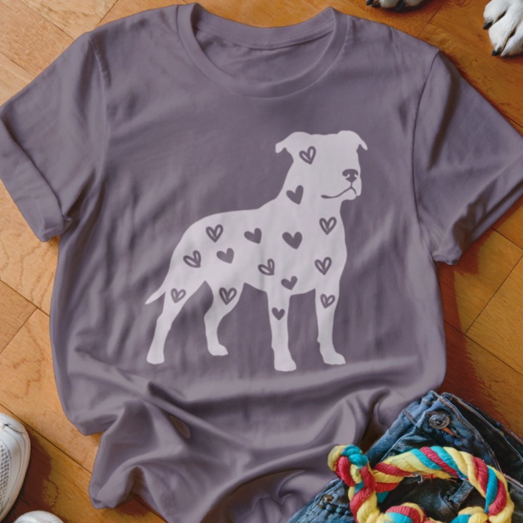 Pit Bull Hearts Shirt - The Pawsitive Initiative