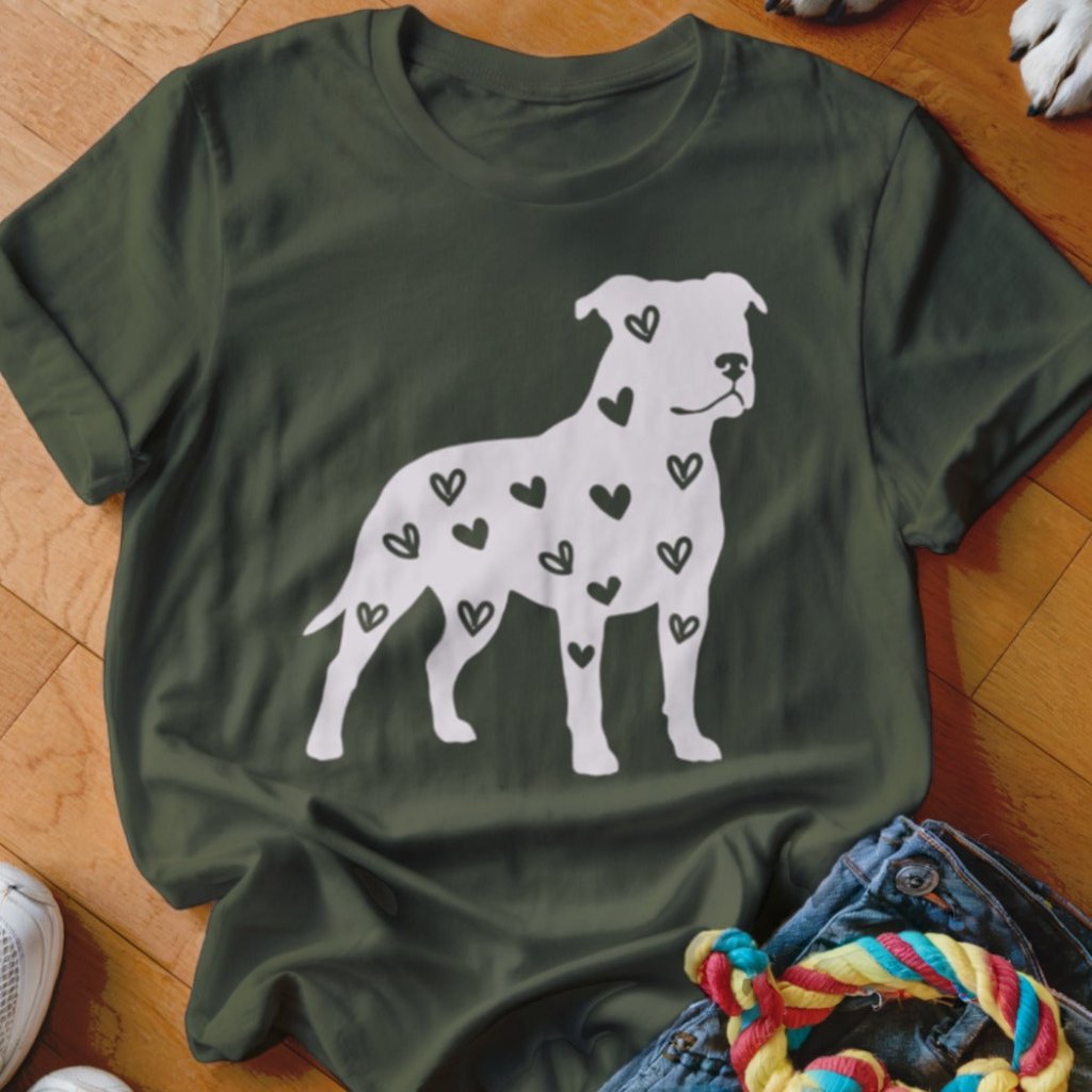 Pit Bull Hearts Shirt - The Pawsitive Initiative