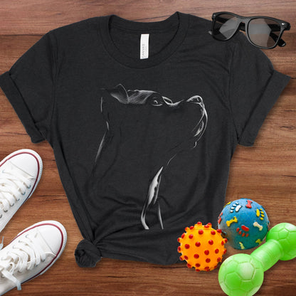 Pitbull Silhouette Shirt - The Pawsitive Initiative