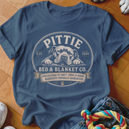 Pittie Bed And Blanket Co Shirt - The Pawsitive Initiative