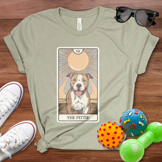 Pittie Tarot Card Shirt - The Pawsitive Initiative