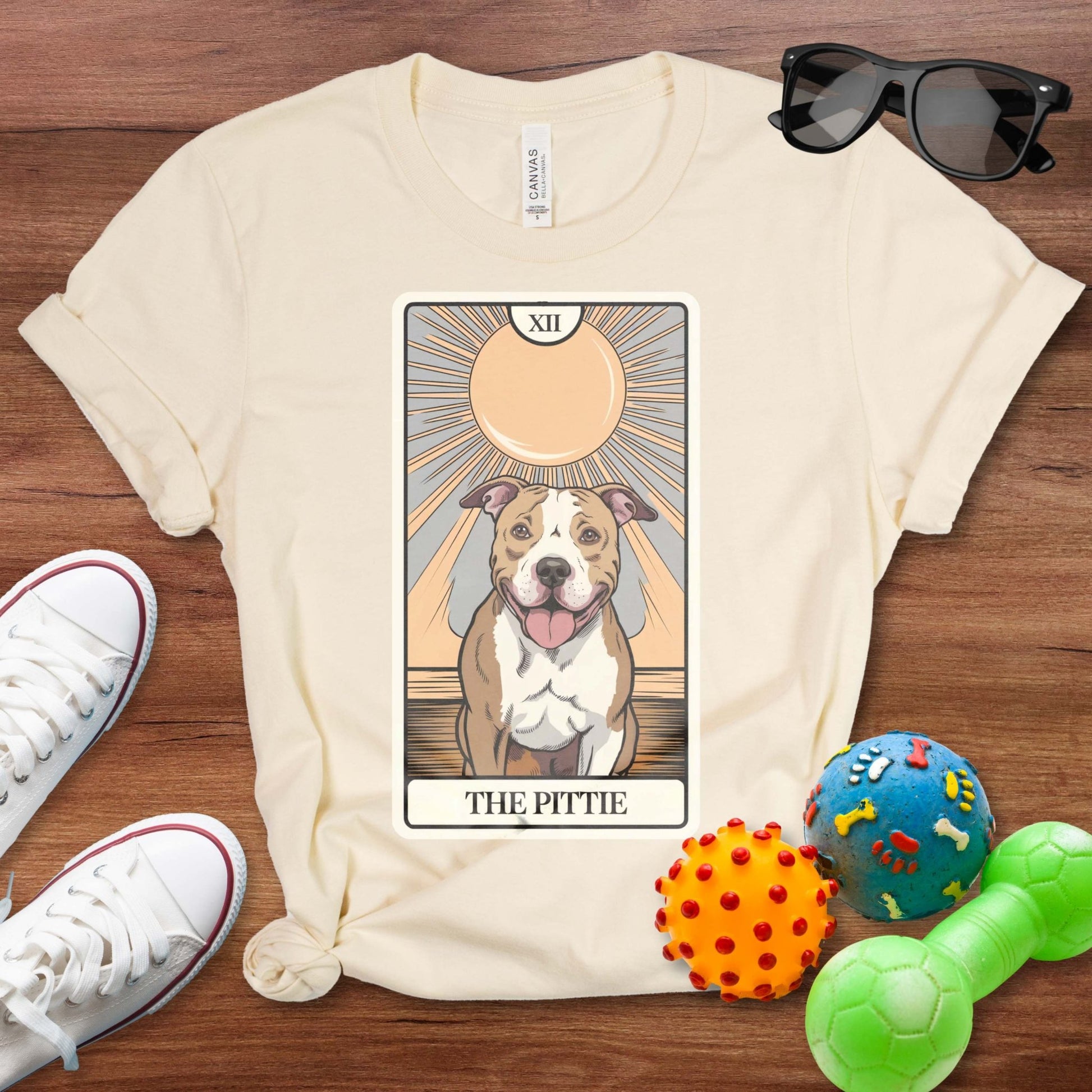 Pittie Tarot Card Shirt - The Pawsitive Initiative