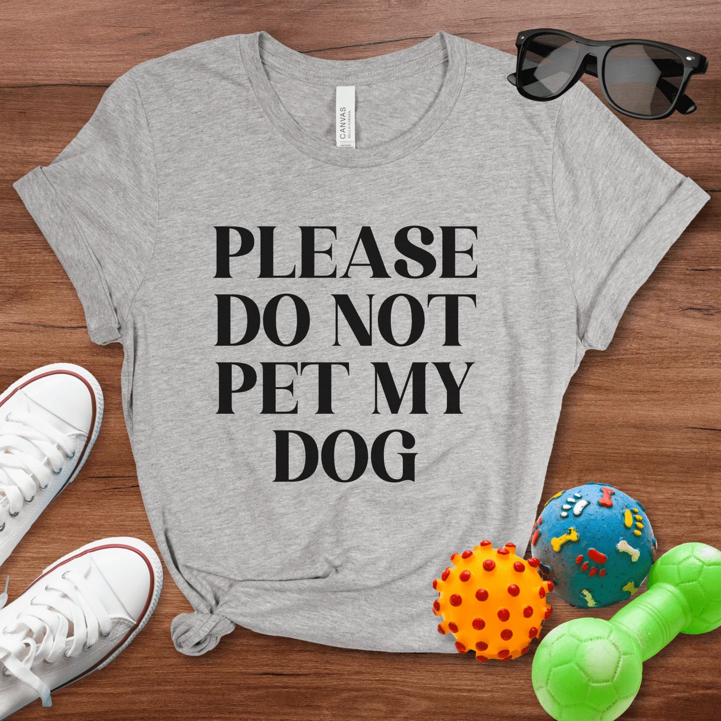 Please Do Not Pet My Dog Shirt - The Pawsitive Initiative