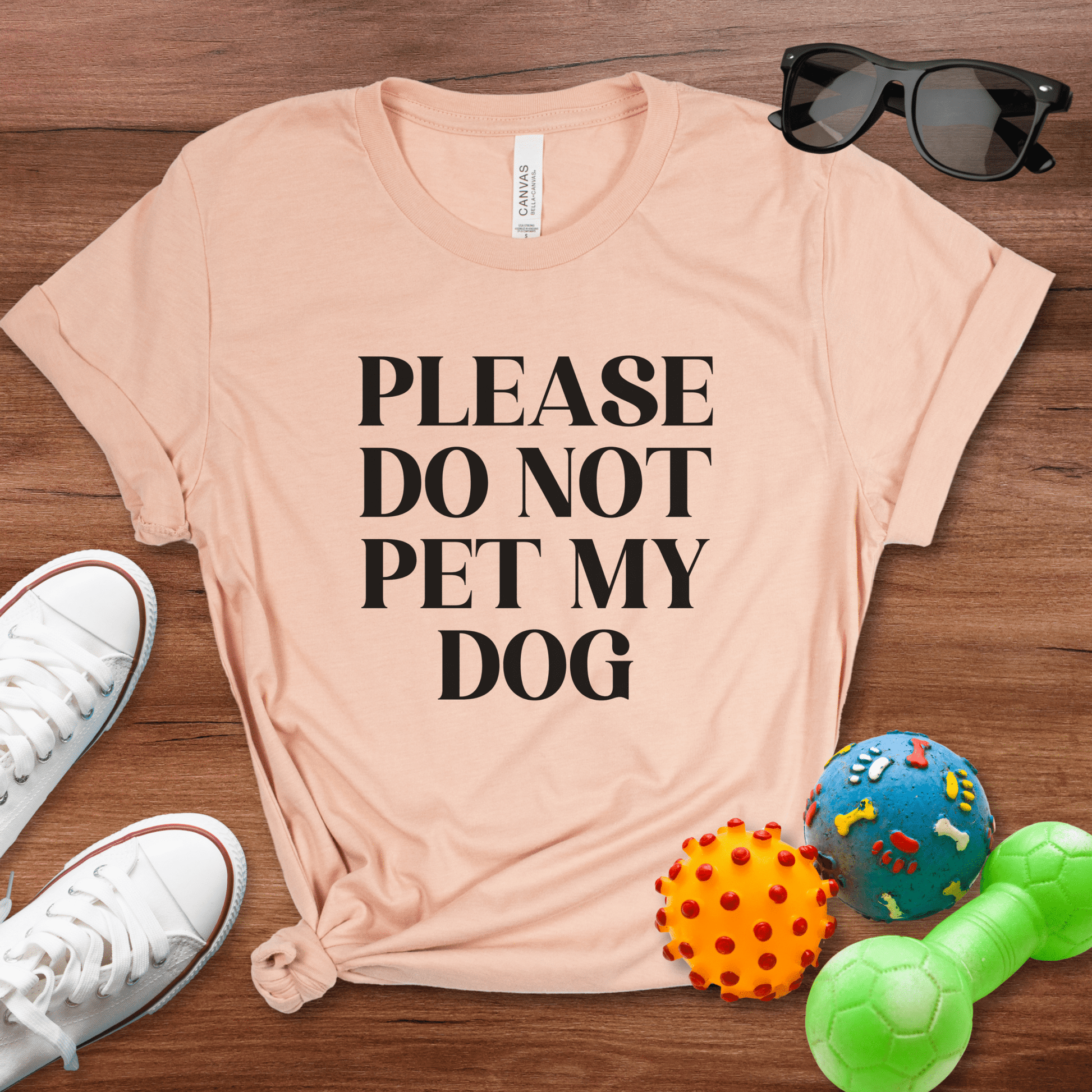 Please Do Not Pet My Dog Shirt - The Pawsitive Initiative