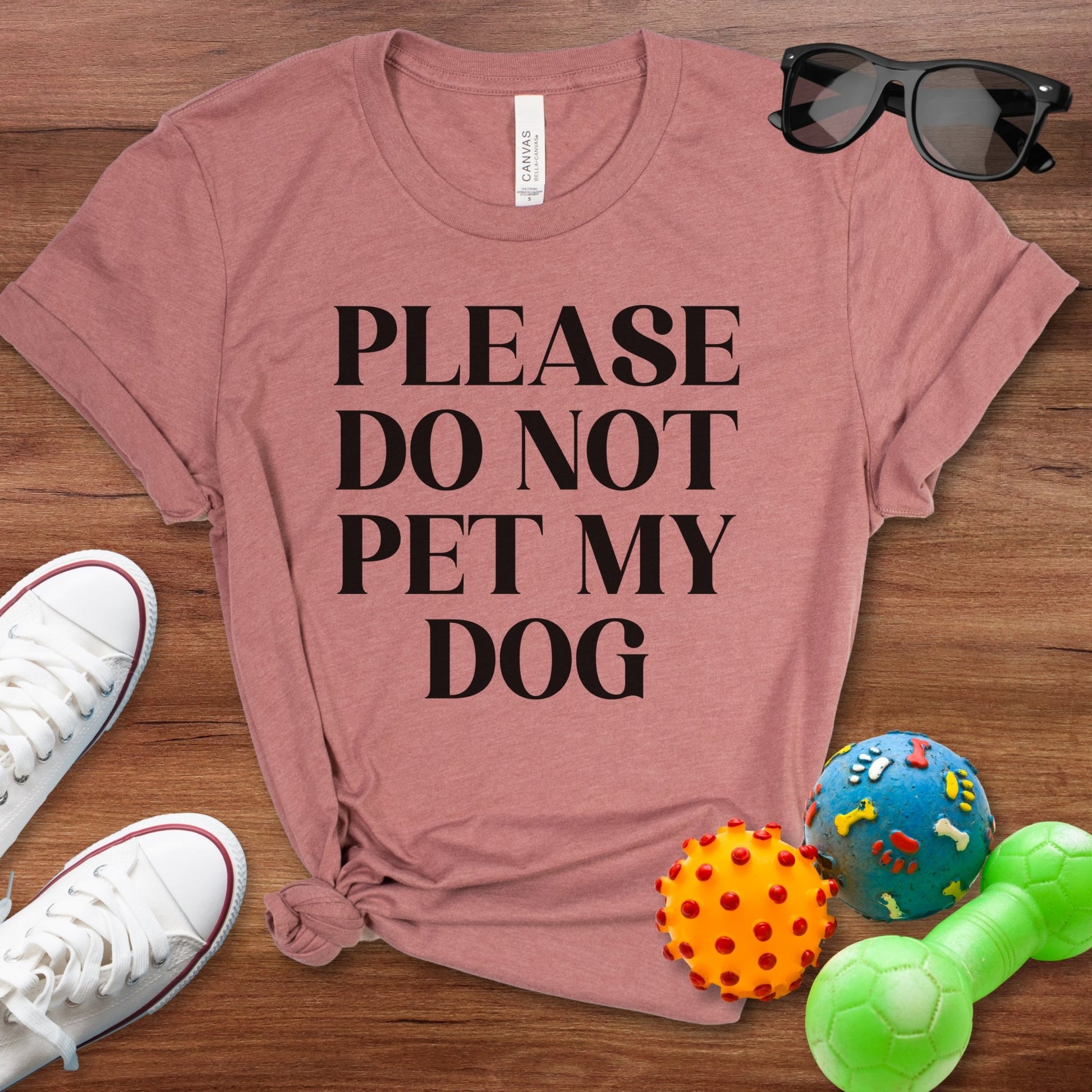 Please Do Not Pet My Dog Shirt - The Pawsitive Initiative