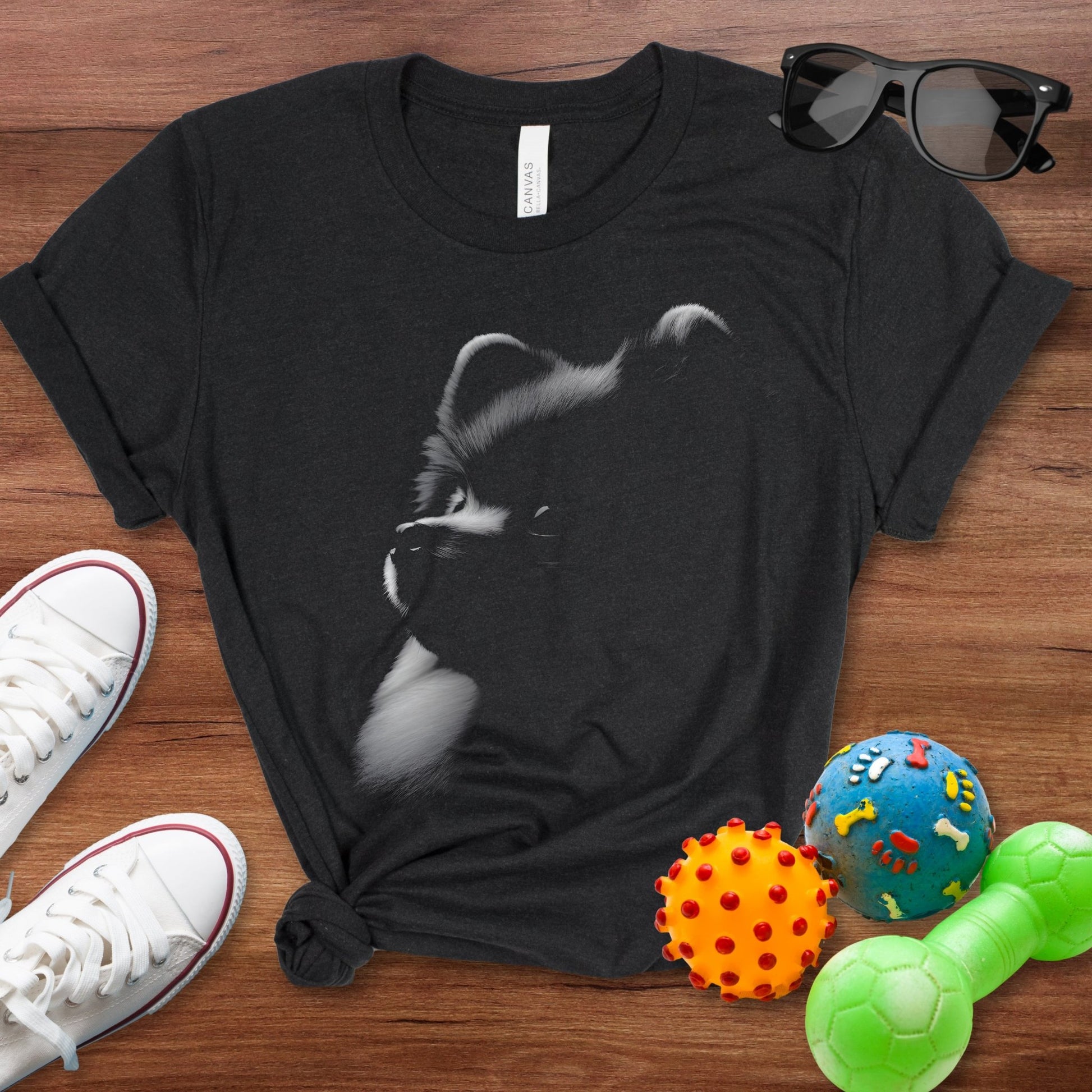 Pomeranian Silhouette Shirt - The Pawsitive Initiative