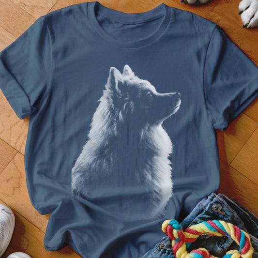 Pomsky Silhouette Shirt - The Pawsitive Initiative