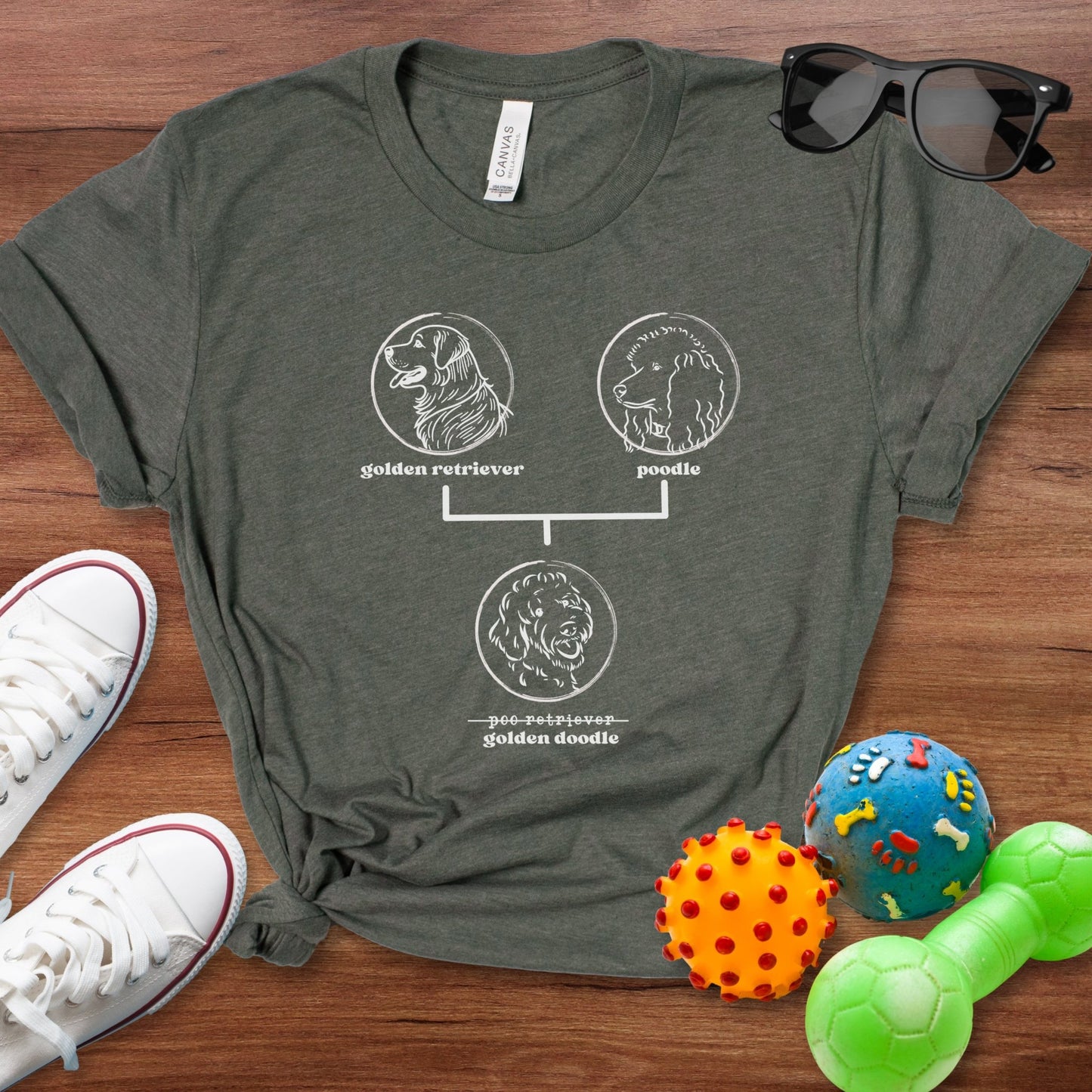 Poo Retriever Shirt - The Pawsitive Initiative