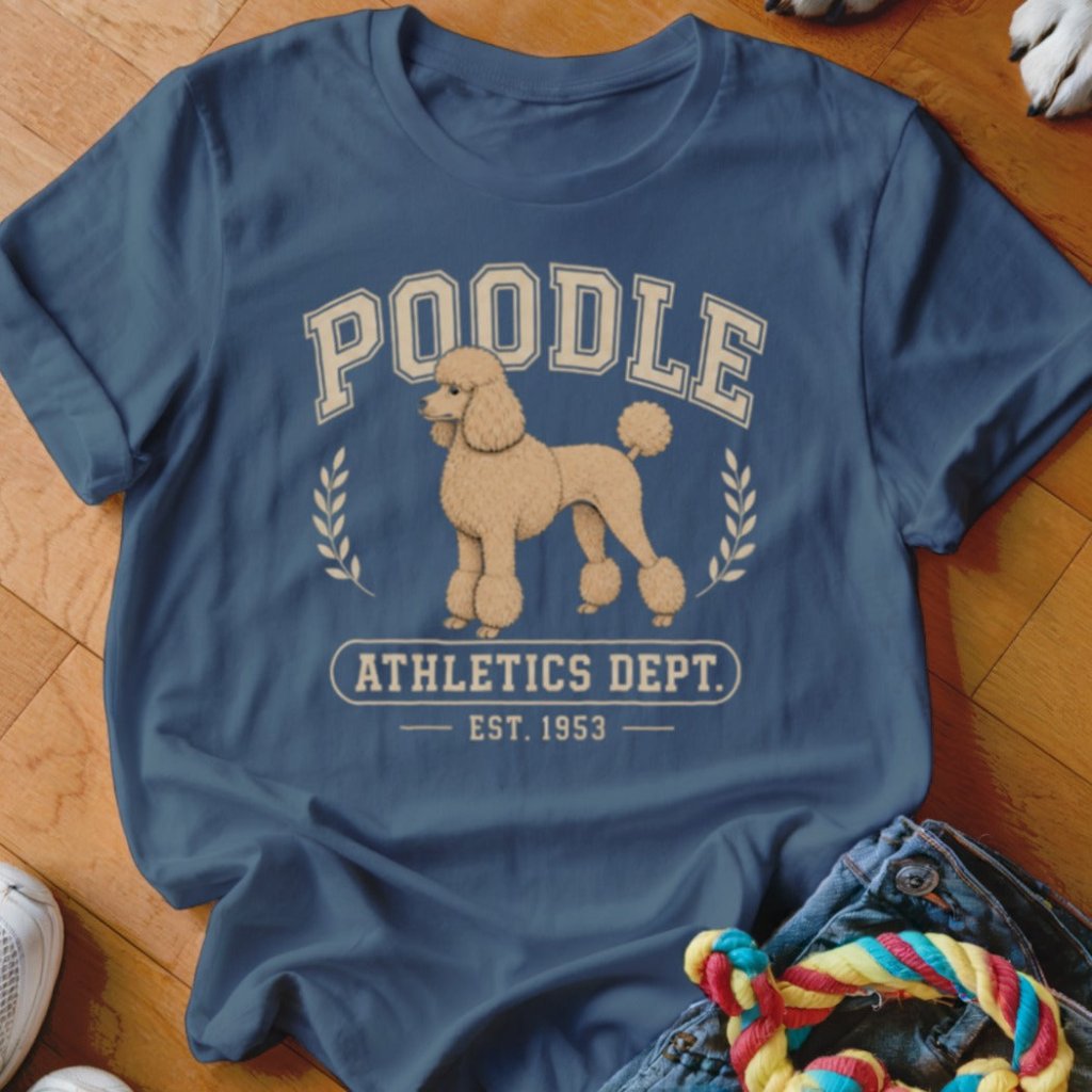 Poodle Athletics Dept Shirt - The Pawsitive Initiative