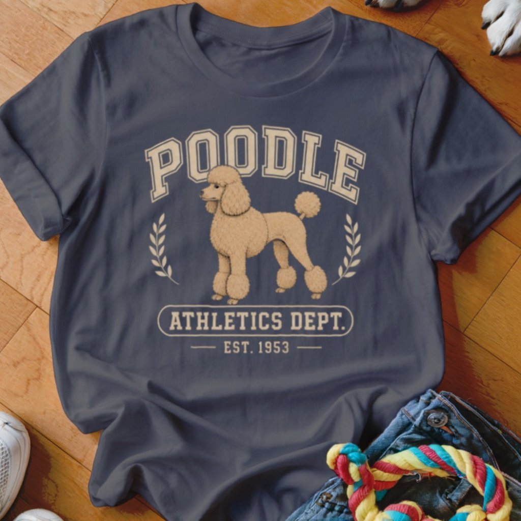 Poodle Athletics Dept Shirt - The Pawsitive Initiative
