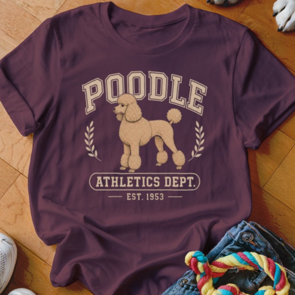 Poodle Athletics Dept Shirt - The Pawsitive Initiative