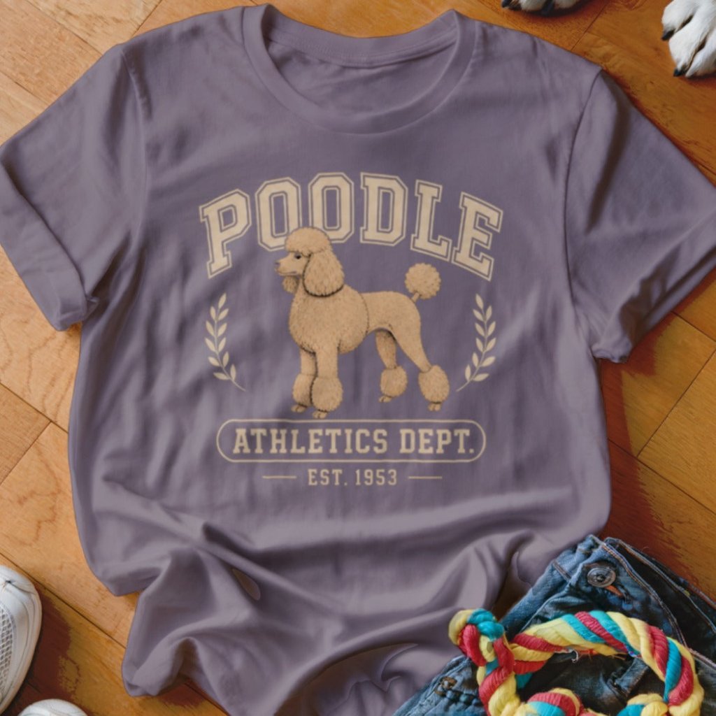 Poodle Athletics Dept Shirt - The Pawsitive Initiative