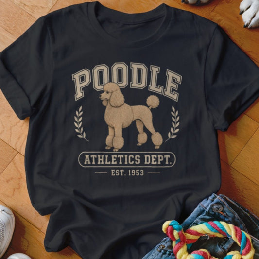 Poodle Athletics Dept Shirt - The Pawsitive Initiative