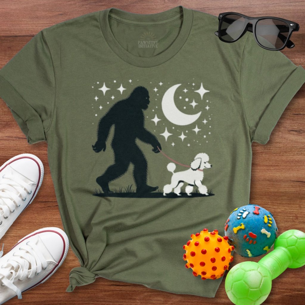 Poodle Bigfoot Shirt - The Pawsitive Initiative