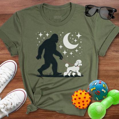 Poodle Bigfoot Shirt - The Pawsitive Initiative