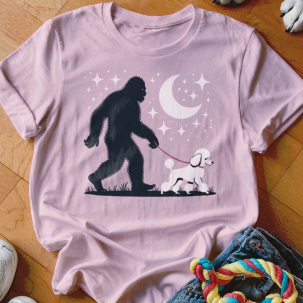 Poodle Bigfoot Shirt - The Pawsitive Initiative