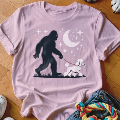 Poodle Bigfoot Shirt - The Pawsitive Initiative