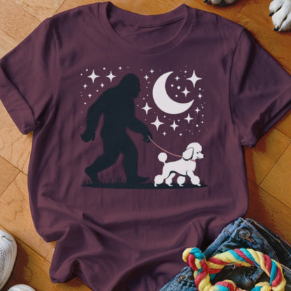 Poodle Bigfoot Shirt - The Pawsitive Initiative