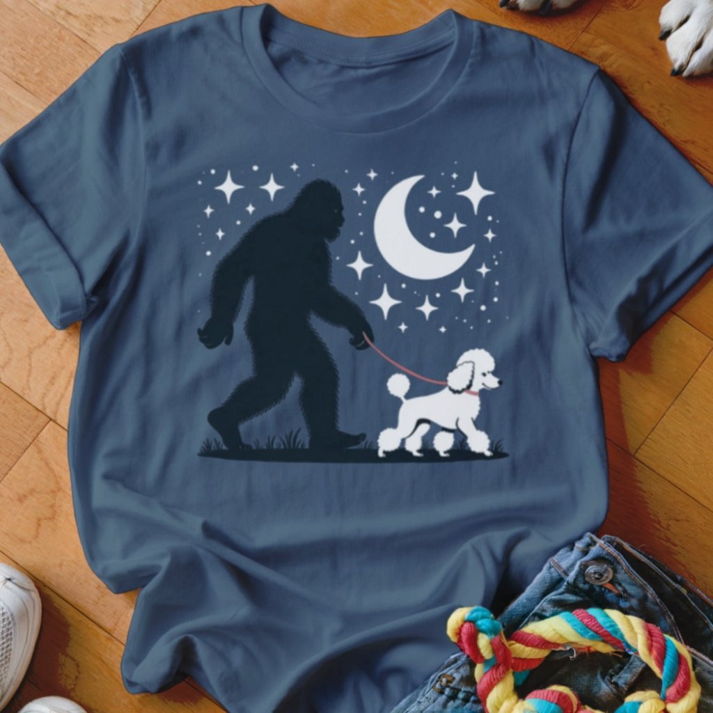 Poodle Bigfoot Shirt - The Pawsitive Initiative