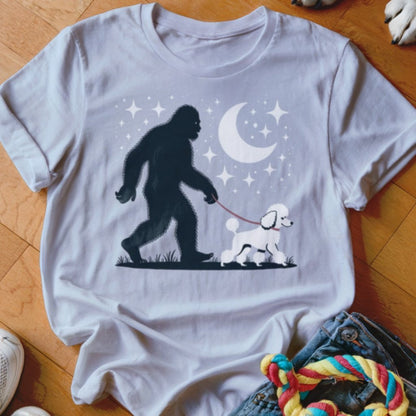 Poodle Bigfoot Shirt - The Pawsitive Initiative