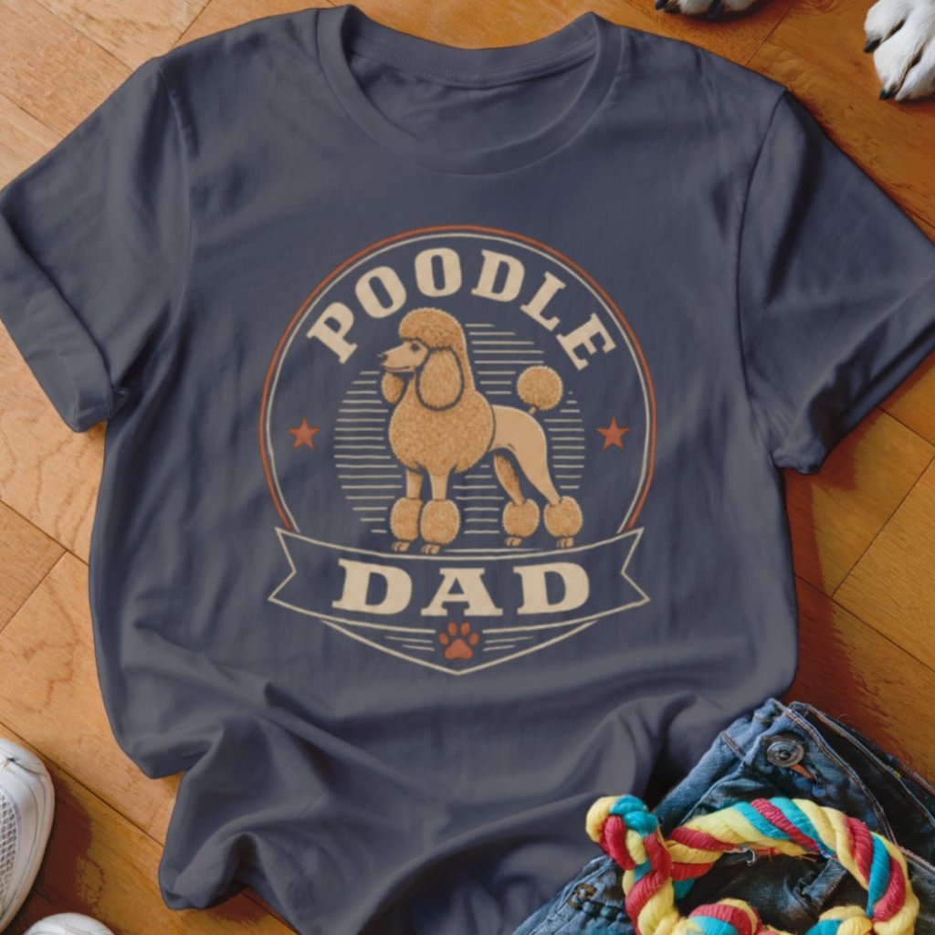 Poodle Dad Shirt - The Pawsitive Initiative