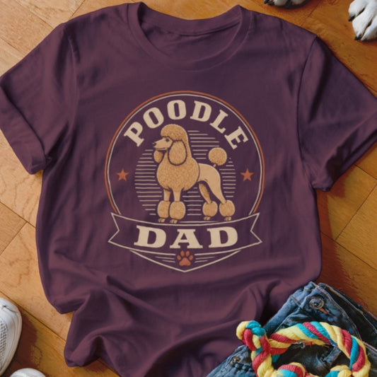 Poodle Dad Shirt - The Pawsitive Initiative