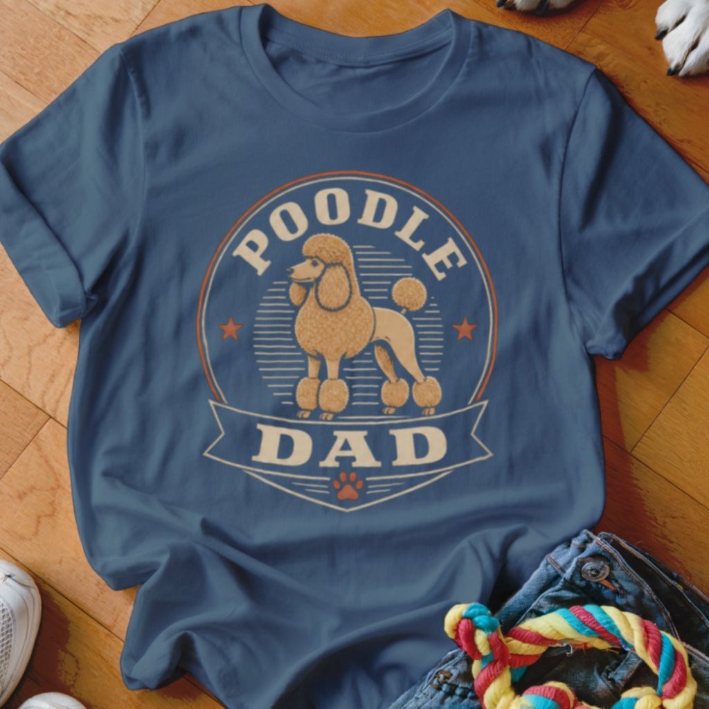Poodle Dad Shirt - The Pawsitive Initiative