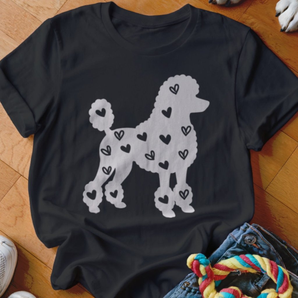 Poodle Hearts Shirt - The Pawsitive Initiative