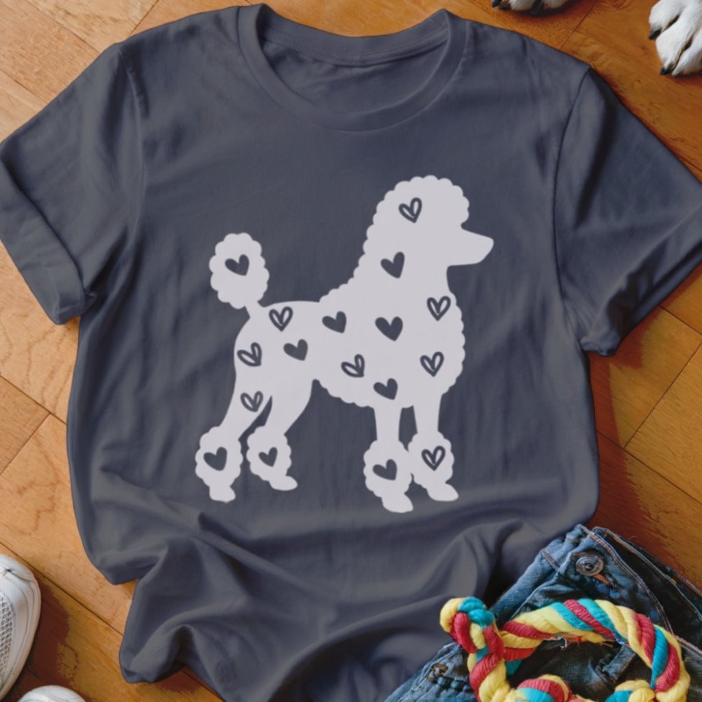 Poodle Hearts Shirt - The Pawsitive Initiative