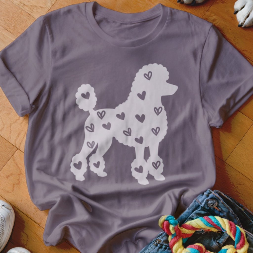Poodle Hearts Shirt - The Pawsitive Initiative