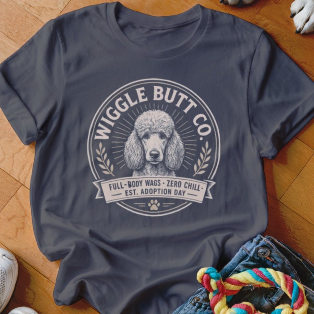 Poodle Wiggle Butt Co Shirt - The Pawsitive Initiative