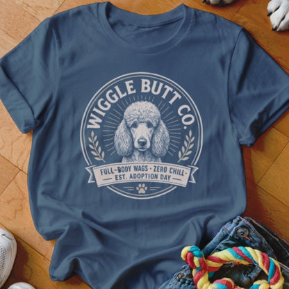 Poodle Wiggle Butt Co Shirt - The Pawsitive Initiative