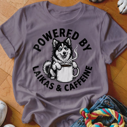 Powered by Laikas & Caffeine Shirt - The Pawsitive Initiative