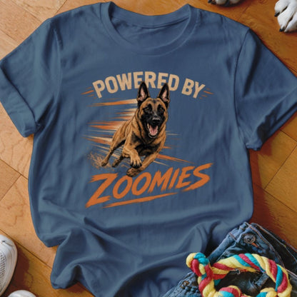 Powered by Zoomies Shirt - The Pawsitive Initiative