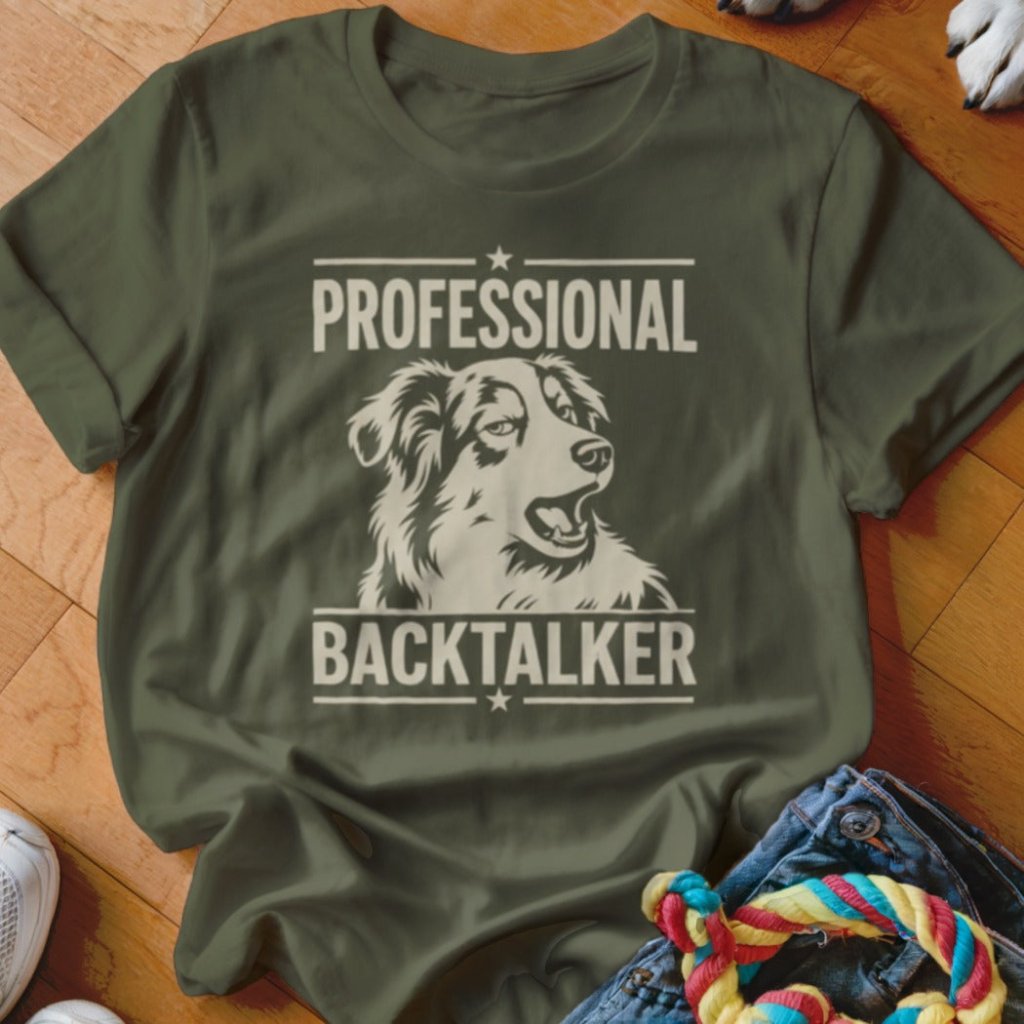 Professional Backtalker Shirt - The Pawsitive Initiative