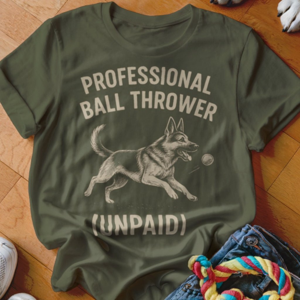 Professional Ball Thrower Shirt - The Pawsitive Initiative