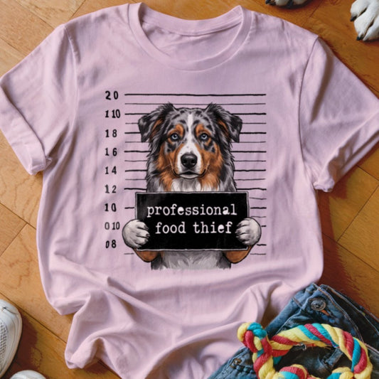 Professional Food Thief Aussie Shirt - The Pawsitive Initiative