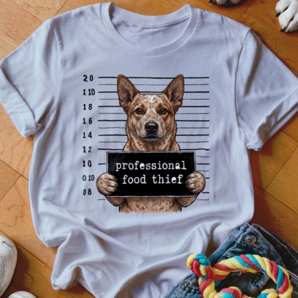 Professional Food Thief Cattle Dog Shirt - The Pawsitive Initiative