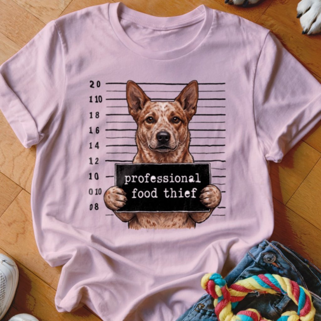 Professional Food Thief Cattle Dog Shirt - The Pawsitive Initiative