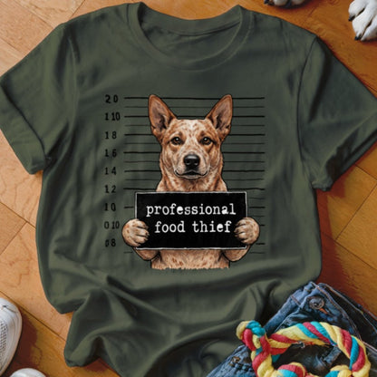 Professional Food Thief Cattle Dog Shirt - The Pawsitive Initiative