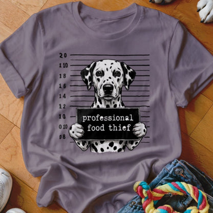 Professional Food Thief Dalmatian Shirt - The Pawsitive Initiative