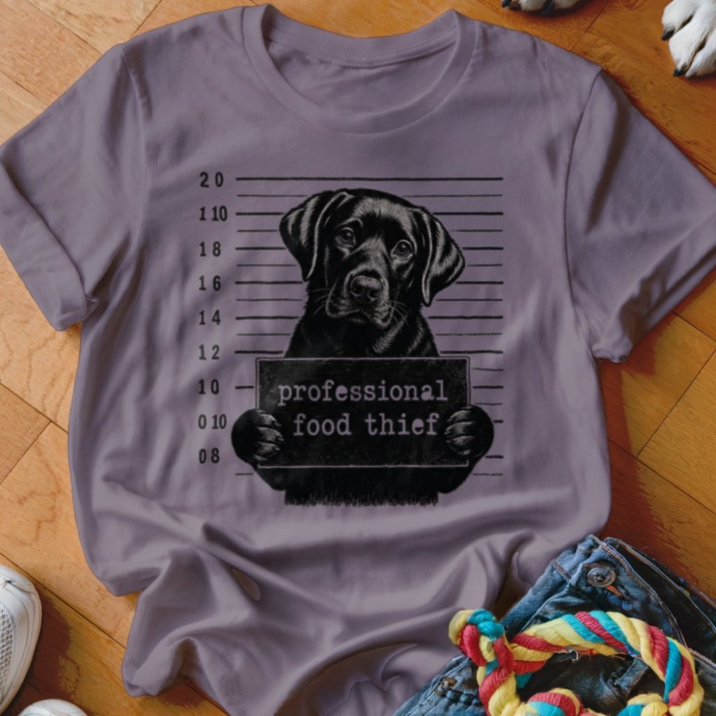 Professional Food Thief Shirt - The Pawsitive Initiative