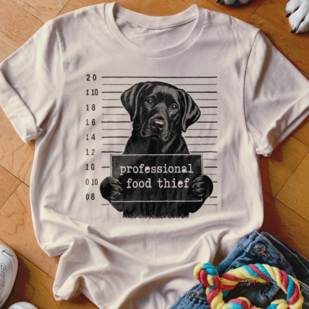 Professional Food Thief Shirt - The Pawsitive Initiative