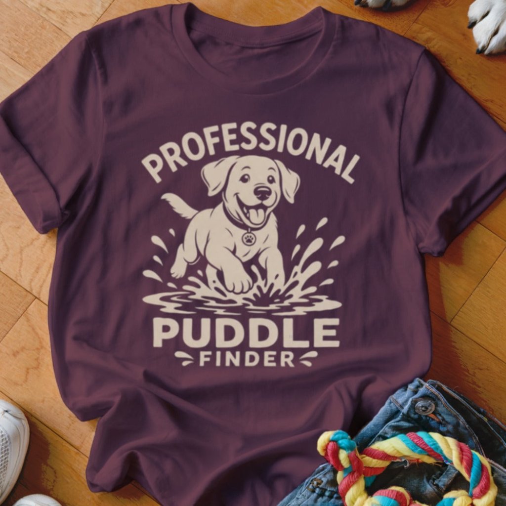 Professional Puddle Finder Shirt - The Pawsitive Initiative